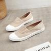 2025 Spring Canvas Shoes: Unisex Casual Low-Cut Flats in Korean Style