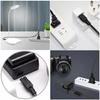 European Power Cable 2pin Plug To IEC320 C7 Extension Cord 2x0.75mm² Wire-gauge