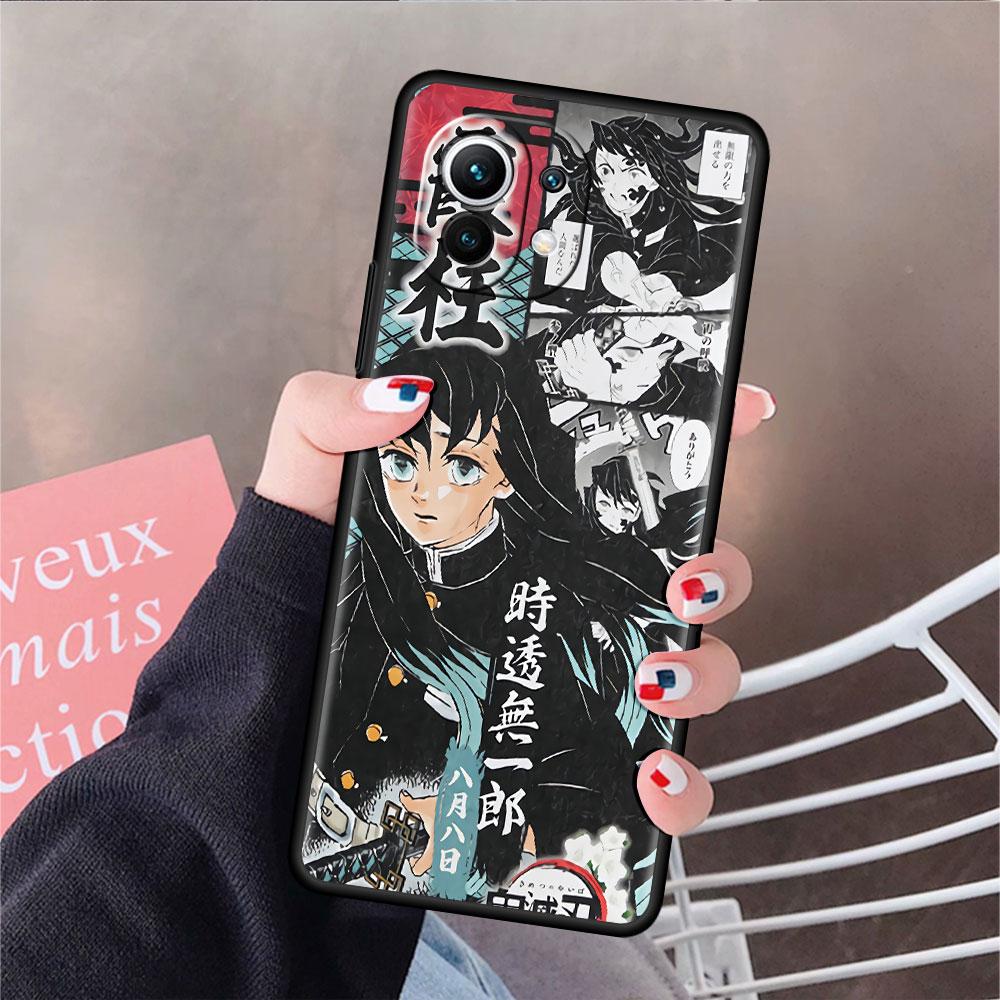

Чехол Kimetsu Funda с аниме-убийцей демонов для Xiaomi Mi 11 Lite 5G NE 11T Pro 10T 9T Note 10 12 12X 12S Ultra Soft Shell Phone Cover Mi Note 10 Pro