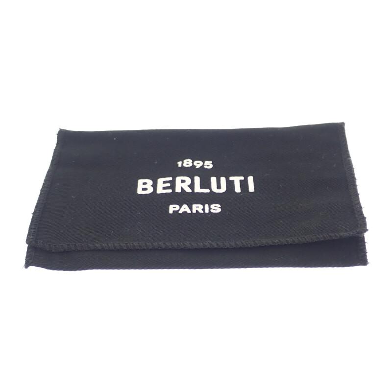 Berluti BAMBOU_NEO-JOUR-V2 Card Case Black Leather Mens