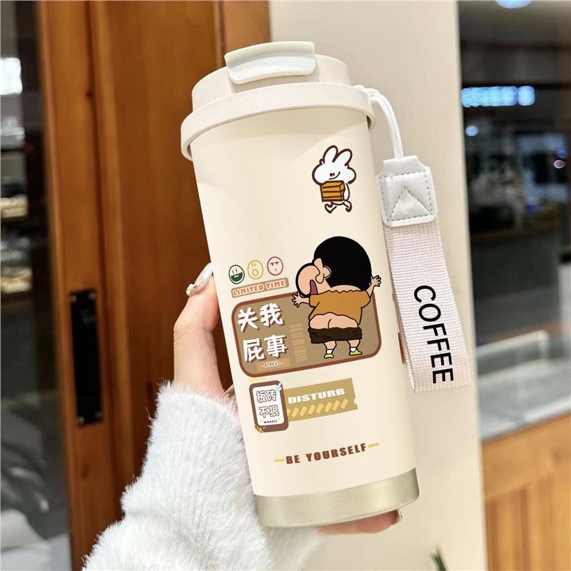 Funny Xiaoxin Thermos Cup Men's and Women's 1011 New High Value Large Capacity Small Going Out Portable 111 Stainless Steel