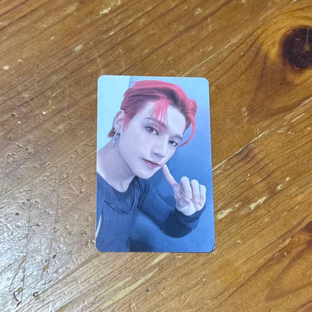 [USED] ATEEZ MAKESTAR Wooyoung Photocard (Lucky Draw)