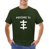 Psychic TV T-Shirt Blouse aesthetic clothes t-shirt boys animal print shirt graphic t-shirts big and tall