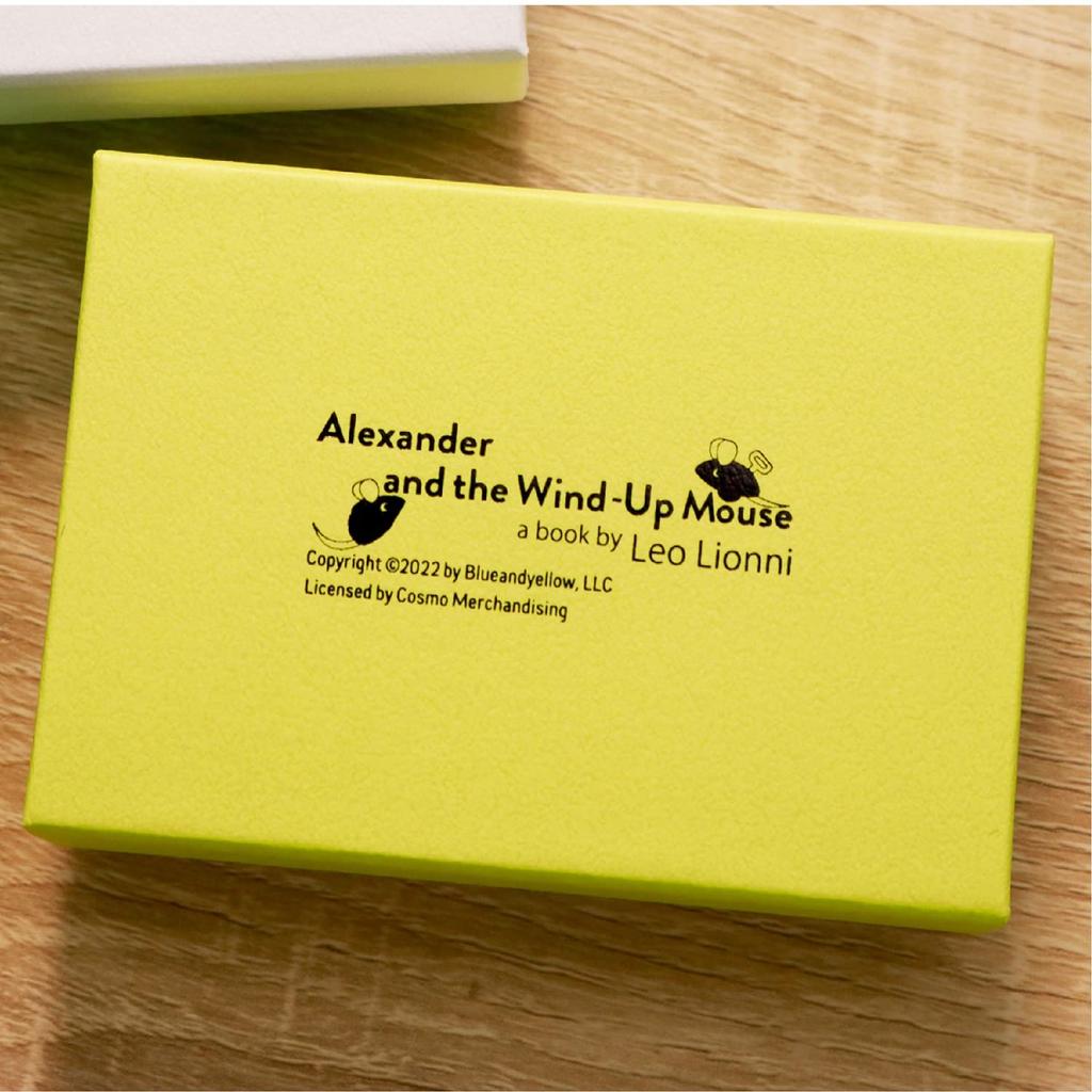 Sanbi Rubber Japanese Language Alexander and the Brown Stamp, Time, Wind-Up Mouse, KKG-LLC02,