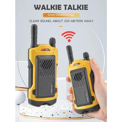 Walkie Talkies für Kinder, 2 Stück Mini-Modell Interphone für Kinder Große Reichweite Outdoor Wandern Camping 3-12 Jahre alt Spielzeug