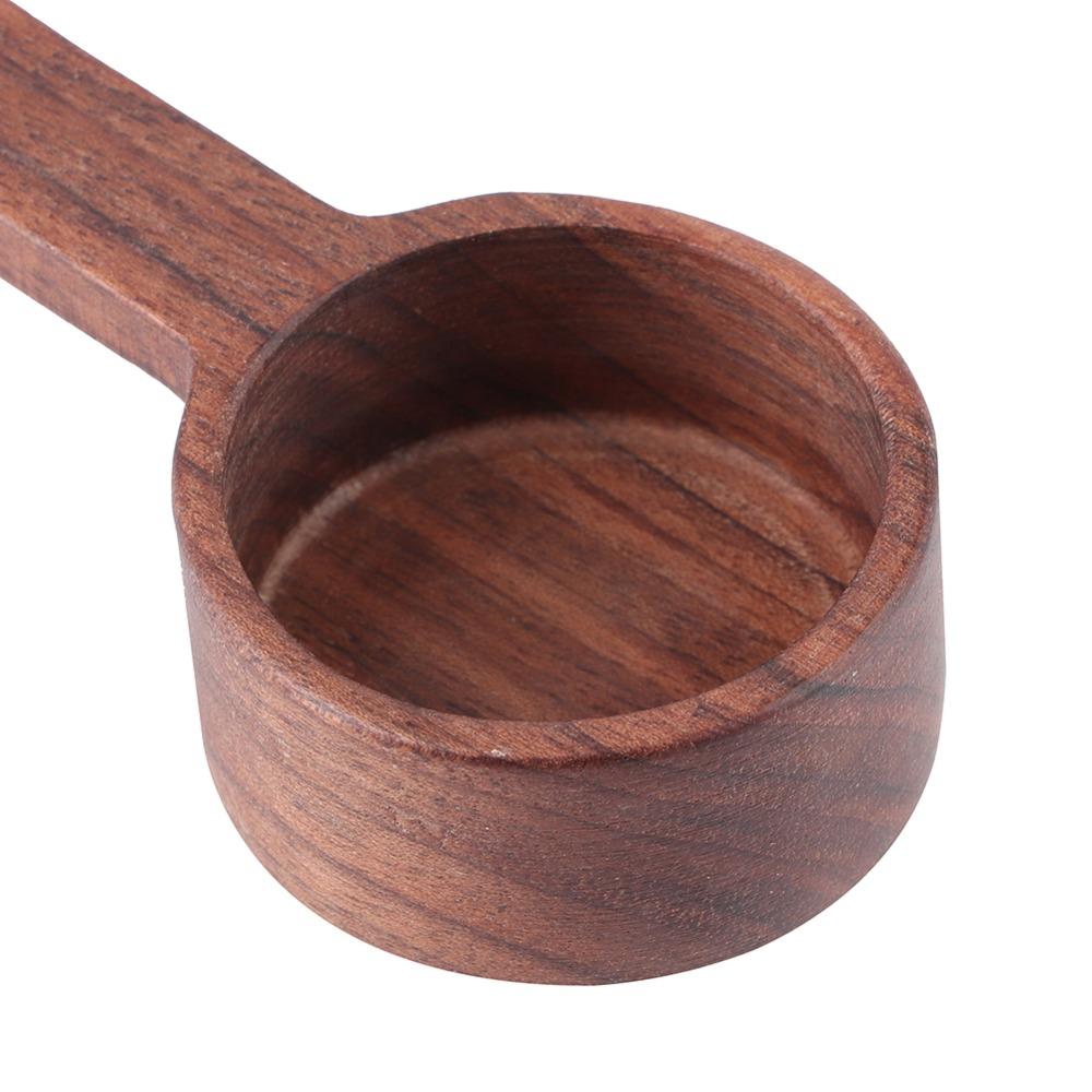 Wooden Measuring Scoop Brown Kitchen Measuring Tools Wooden Measuring Spoon  Coffee Measuring