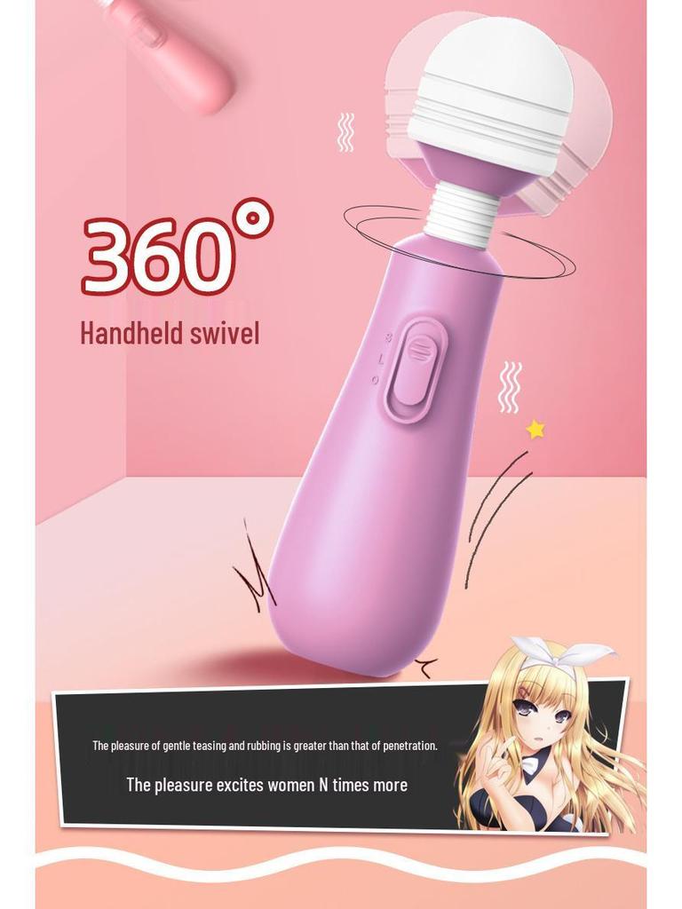 LILO Lai Le Becher Weiblicher Mini-AV-Vibrator - Massagegerät mit variabler Frequenz für Erwachsene
