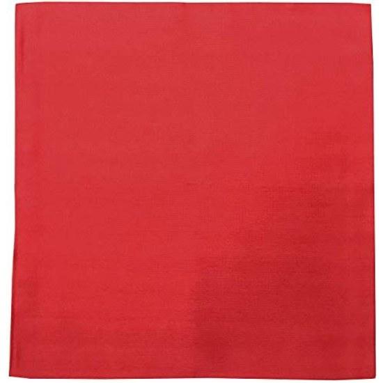 Tea Ceremony Fukusa Etto Practice Polyester Material Red Approximately 27.528cm.