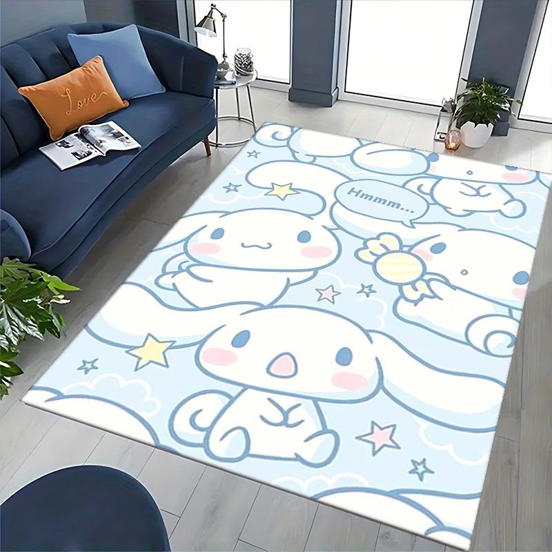 Anime Cartoon Design Chair Mat - Non-Slip Carpet for Office Chairs, Home Decor, Living Room, Bedroom, Game Room & Dormitory (Seasonal Gift).E004