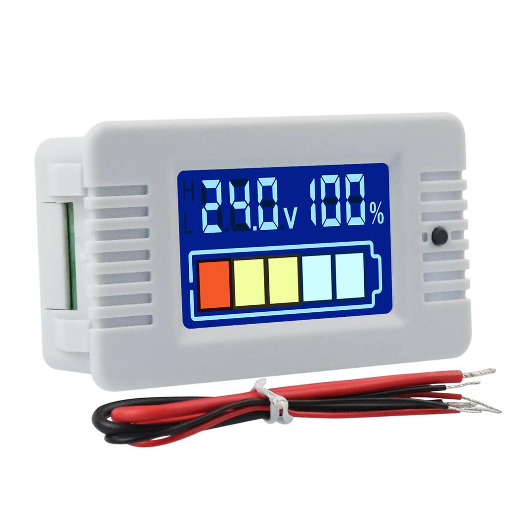 10100V SOC LCD Digital Battery Capacity Indicator Voltage/meter Tester