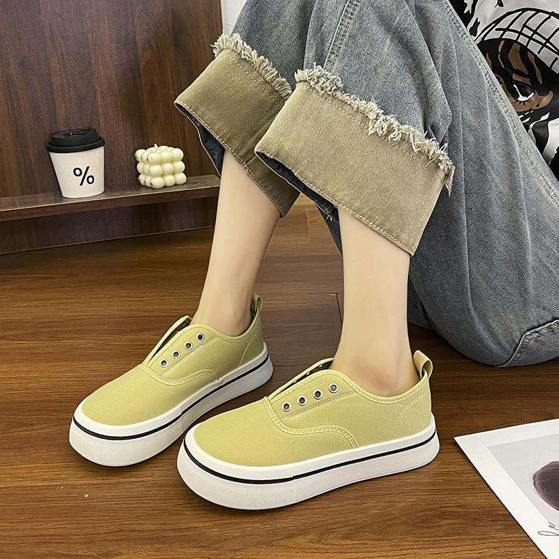 

Женские парусиновые прогулочные туфли, белые женские туфли, удобные и элегантные, предложение, повседневные кроссовки Y2k Traine 35 светло-зеленый