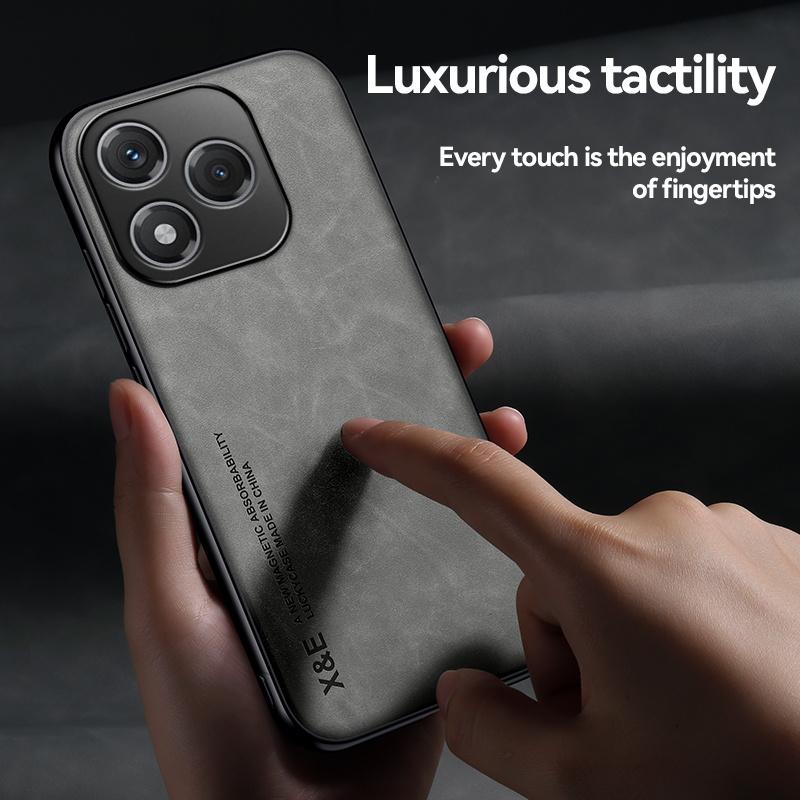 Funda for Honor 400 Lite 5G Case Leather Car Magnetic Holder Back Cover for Honor400 Lite 400Lite Soft TPU Frame Protect Coque