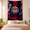Deportivo Guadalajara Tapestry Highquality for Decorating Living Room Bedroom Dorm Walls Ideal As Bedroom Wallart Orholiday Gift