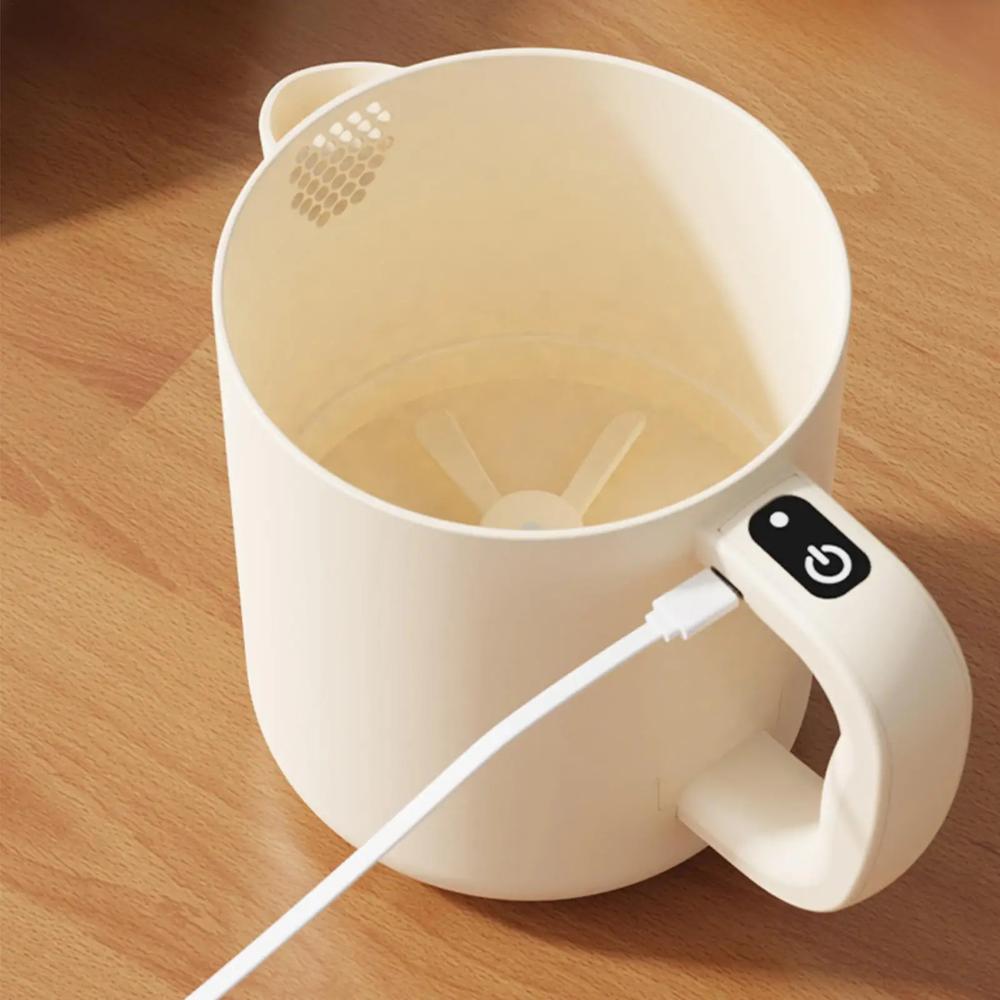 Automatischer Rührbecher Wiederaufladbare Elektrische Rührtassen Reiswaschen Mischbecher Rotierender Magnetbecher Küchenbackwerkzeuge