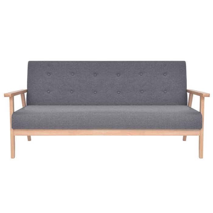 VidaXL Jeu de Canapé 2 pcs Sofa de Salon Canapé de Salle de Séjour Meuble de Salon Sofa de Salle de Séjour Maison Intérieur 274924