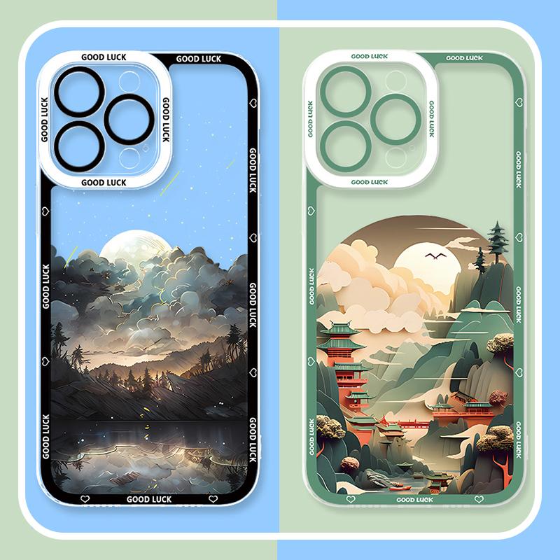 Landscape Phone Case For Xiaomi POCO X6 X7 X5 Pro X3 NFC F3 F5 F6 F7 Ultra M5S C65 M7 M6 Pro 4G 5G 14T 13T 12T 11T 14 11 Lite 5G