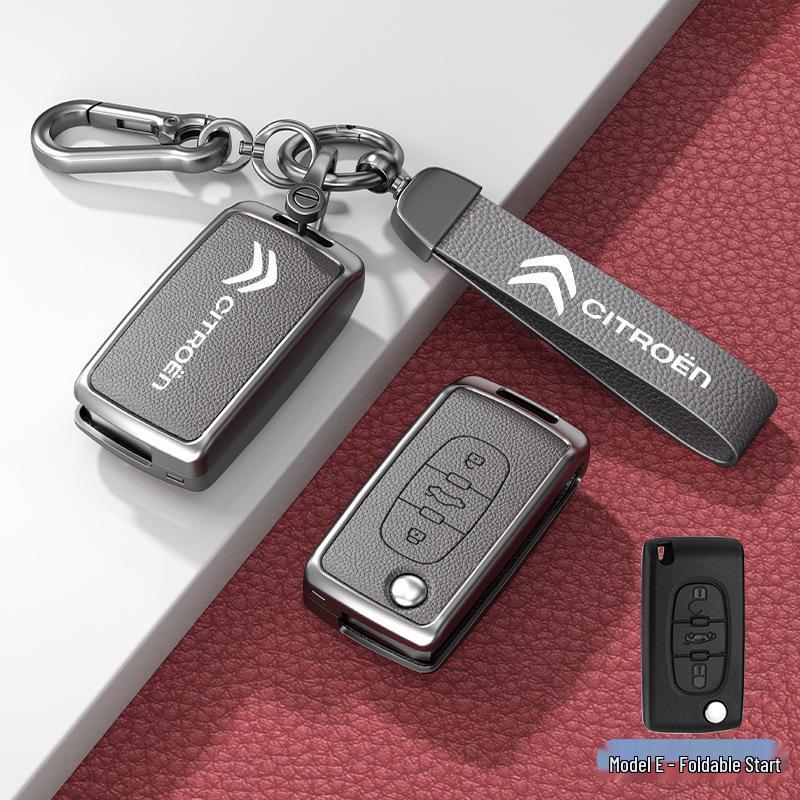 Car Key Cover & Buckle for Citroen C3XR, C4L, Tianyi, C5, C4 Sega, Elysee, C6 Models
