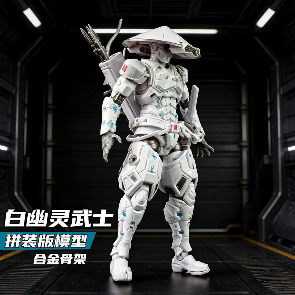 22Cm Super Black Warrior Sc001 Snake Eyes Action Figure 1/10 Mecha Ninja Articulated Figure Finished Model Collection Toys Hobby