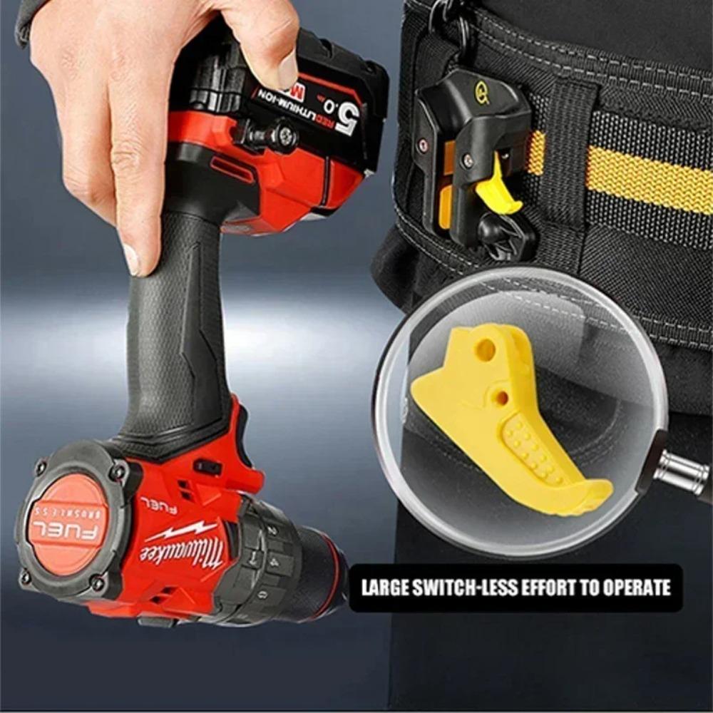 Portable Power Tools Quick Hanging Hooks Electric Drill Power Tool Quick Release Drill Portable Storage Self-Locking M3/M4/6-32