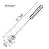 Egg Beaters Hand Pressure Rotary Semi-Automatic Whisk Foamer Rotate Hand Kitchen Tools