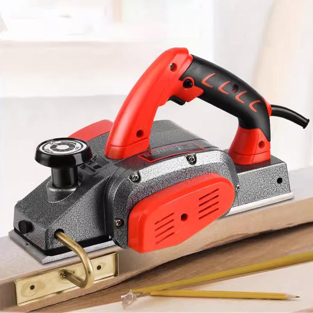 Handheld Electric Planer Multifunctional Electric Planer Portable Benchtop Woodworking Planer Tools Press Planer Plane Plate