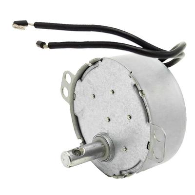 Motore Sincrono Silenzioso da 4W Motore Sincrono in Alluminio Motore a Ingranaggi a Basso Rumore per Caminetti Elettrici e Display Rotanti