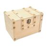 Coffre de pirate - Bois - Petit modèle - 15x10x15,5cm - A décorer et personnaliser