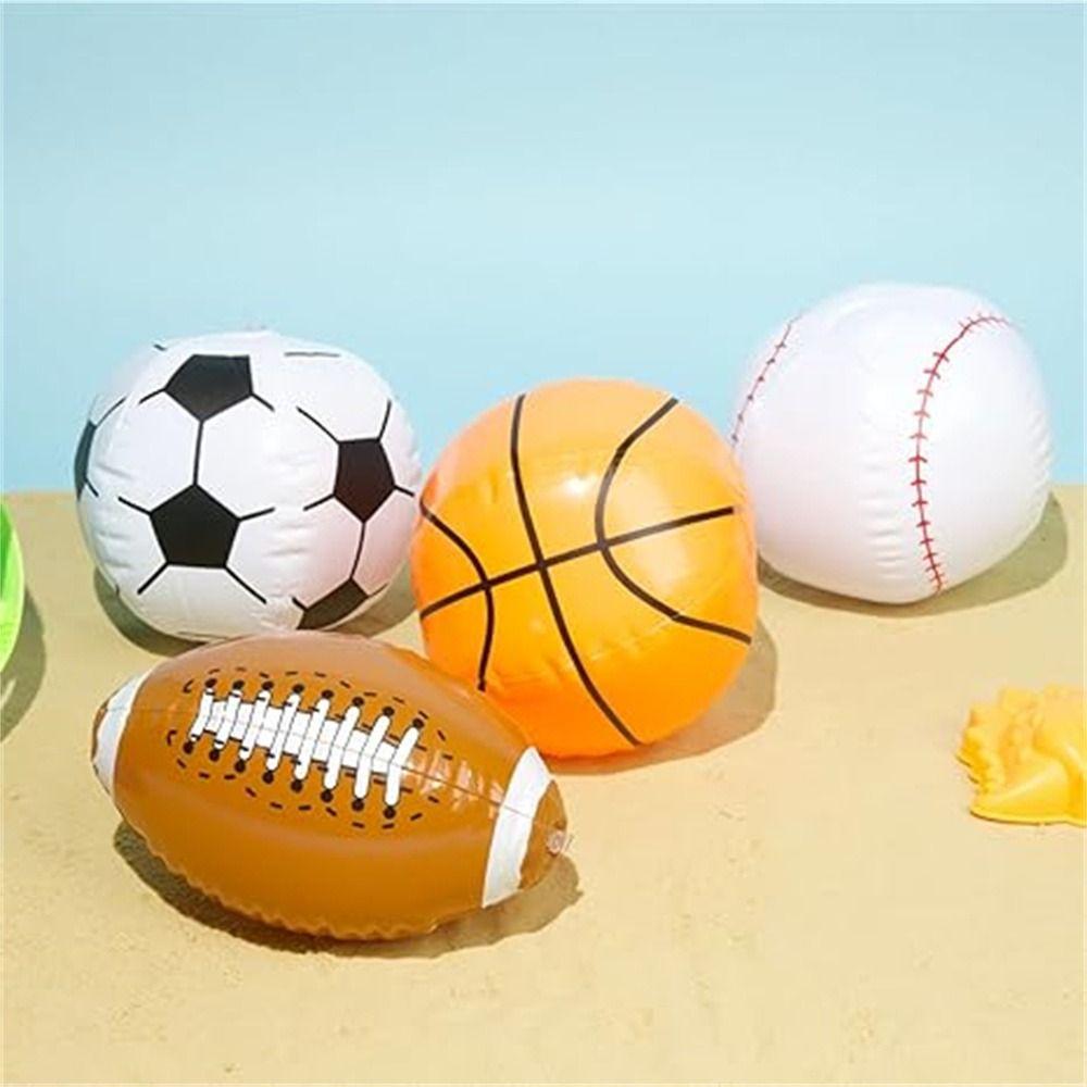 Rugby Inflatable Baseball Basketball Inflatable Toy Ball Inflatable Football Kids Toy