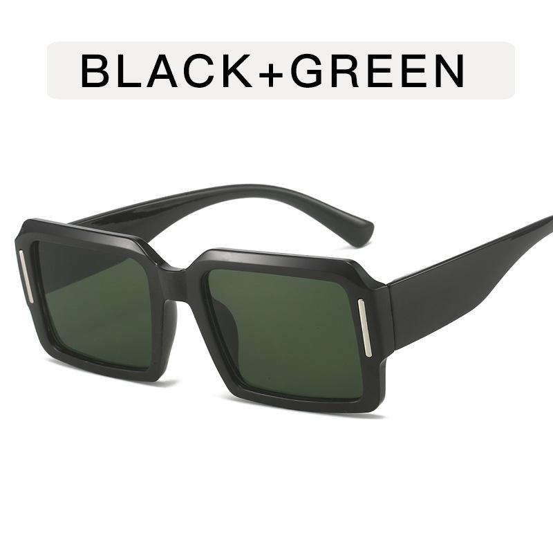 Square Shape Women's Sun Glasses European American Style UV Protection Women Sunglasses Vintage Retro Men Sunglass