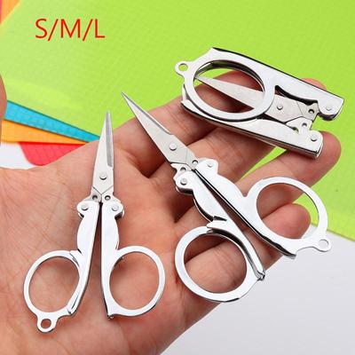 Klappschere für Taschen, für Reisen, kleine Bastelarbeiten, scharfe Klinge, für den Notfall, Mini, faltbar, für Handarbeiten, Schneider, Stoff, DIY-Werkzeug