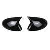 For Alfa Romeo Stelvio 2017 2018      Car Rearview Side Mirror Cover Wing Cap Exterior Door Shell Trim
