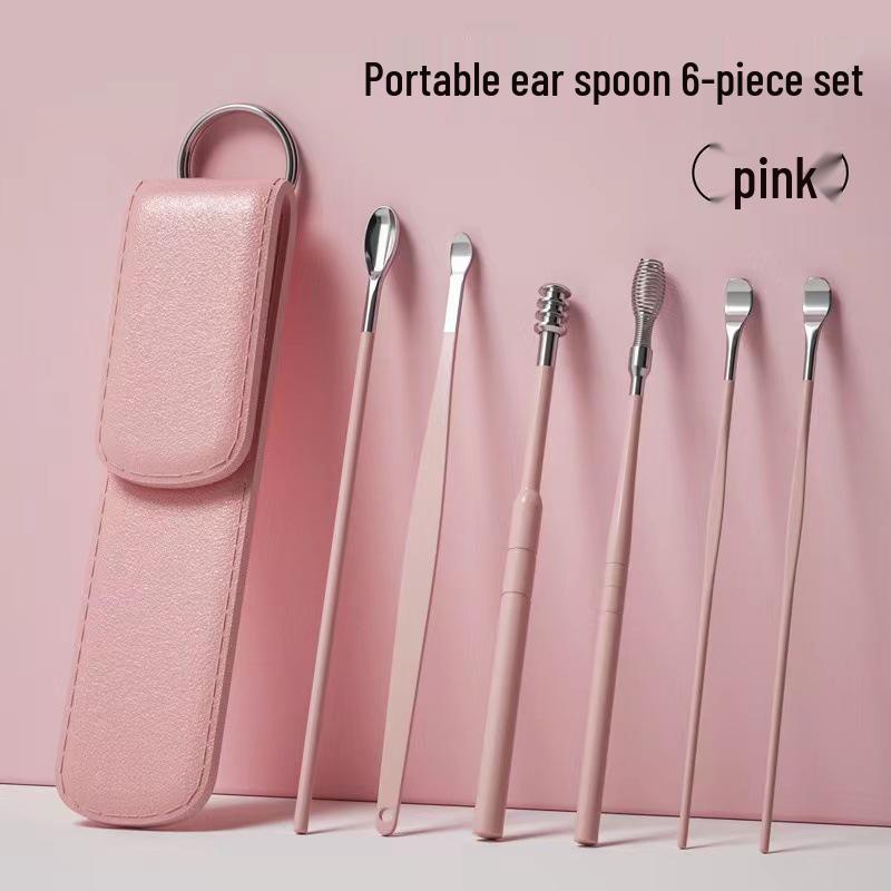 Premium Ear Cleaning Kit: High-End Ear Pick & Ear Spoon Set for Safe Earwax Removal