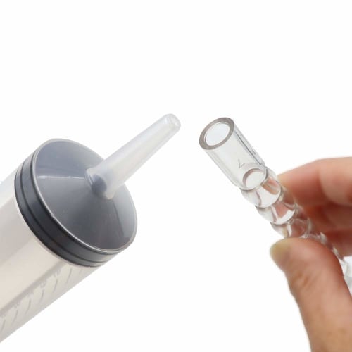 150ml Plastic Syringe with Nozzle and Tube, Multi-Purpose Irrigator for Vaginal and Anal Cleansing, Enema, Water Supply, Feeding, Cleansing, and Injec