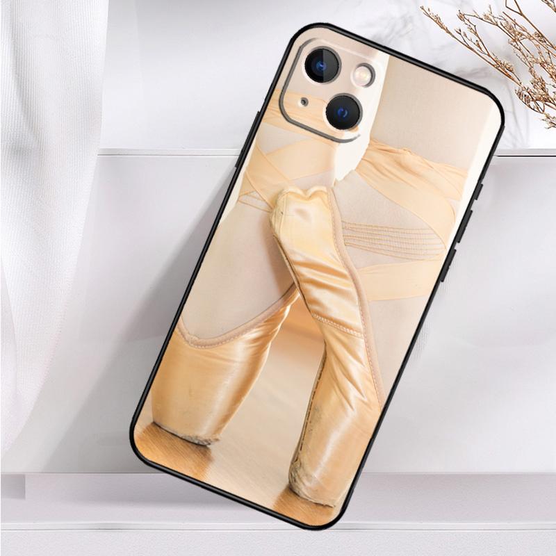 Ballet Ballerina Shoes Pointes Shockproof Case For iPhone 17 16 15 14 11 Pro Max Plus 12 13 Mini 16e 17 Air Phone Cover