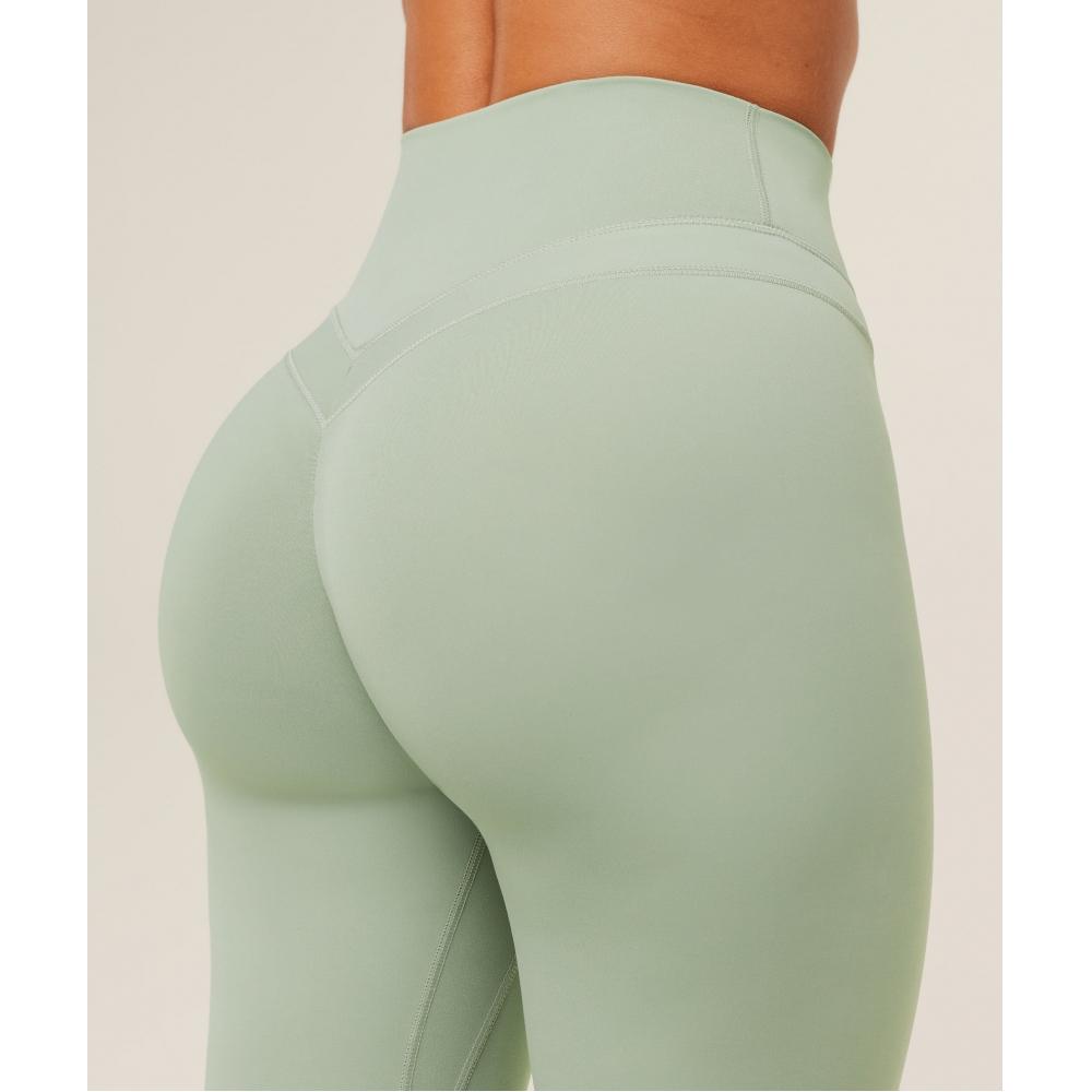 Gymshark Whitney Short Leggings Haze Green B6b6m Edc3