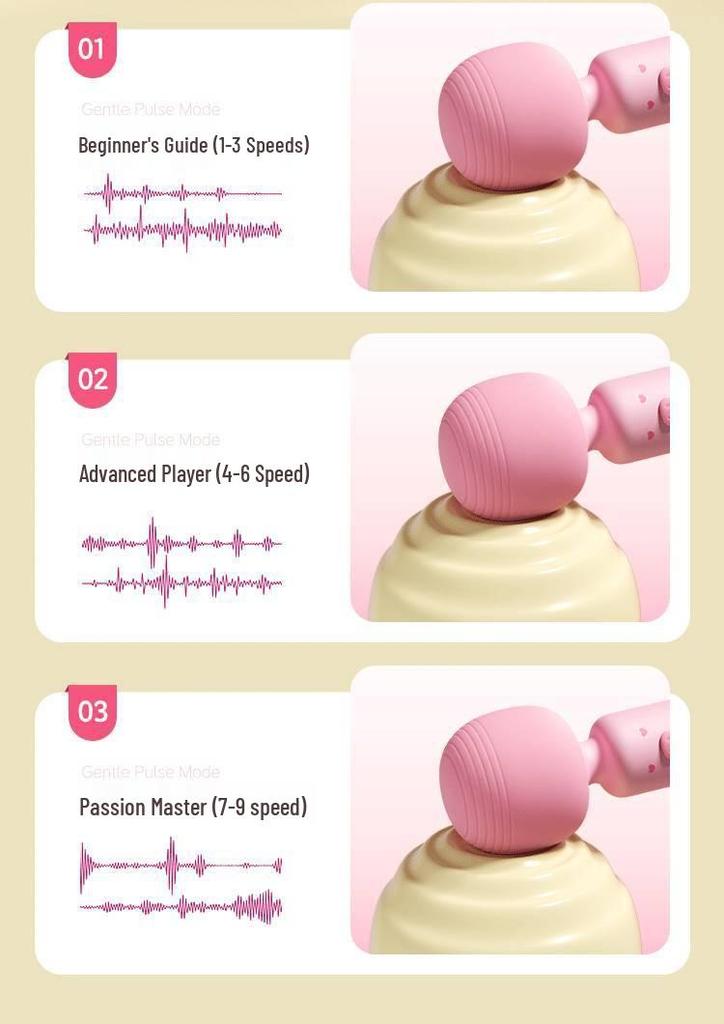Active Point Cute Pet AV Vibrator - Female Masturbator Toy for Private Pleasure