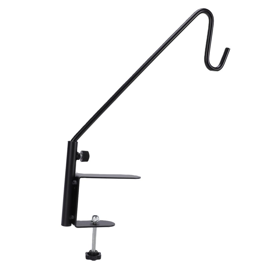 16 Inch Deck Bird Feeder Hook Heavy Duty Steel Deck Bird Feeder Hanger Holds 35lbs with Holds 35lbs for Lanterns Wind