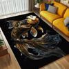 Golden Fish Living Room Nonslip Area Rug Soft Carpet For Bedroom Game Playroom Sofa Office Home Decor Doormat Christmas Gift C9302164