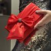 Elegant Bow Flap Evening Bag For Women Handbag Rhinestone Clutch Purse Formal/Wedding/Prom/Party Lady Crossbody Shoulder Bags
