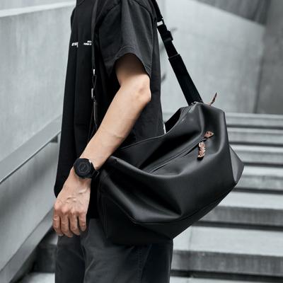 Shoulder Bag Carrying Backpack Male Crossbody Bag Large Capacity Messenger Bag Street Trend Diagonal Backpack
