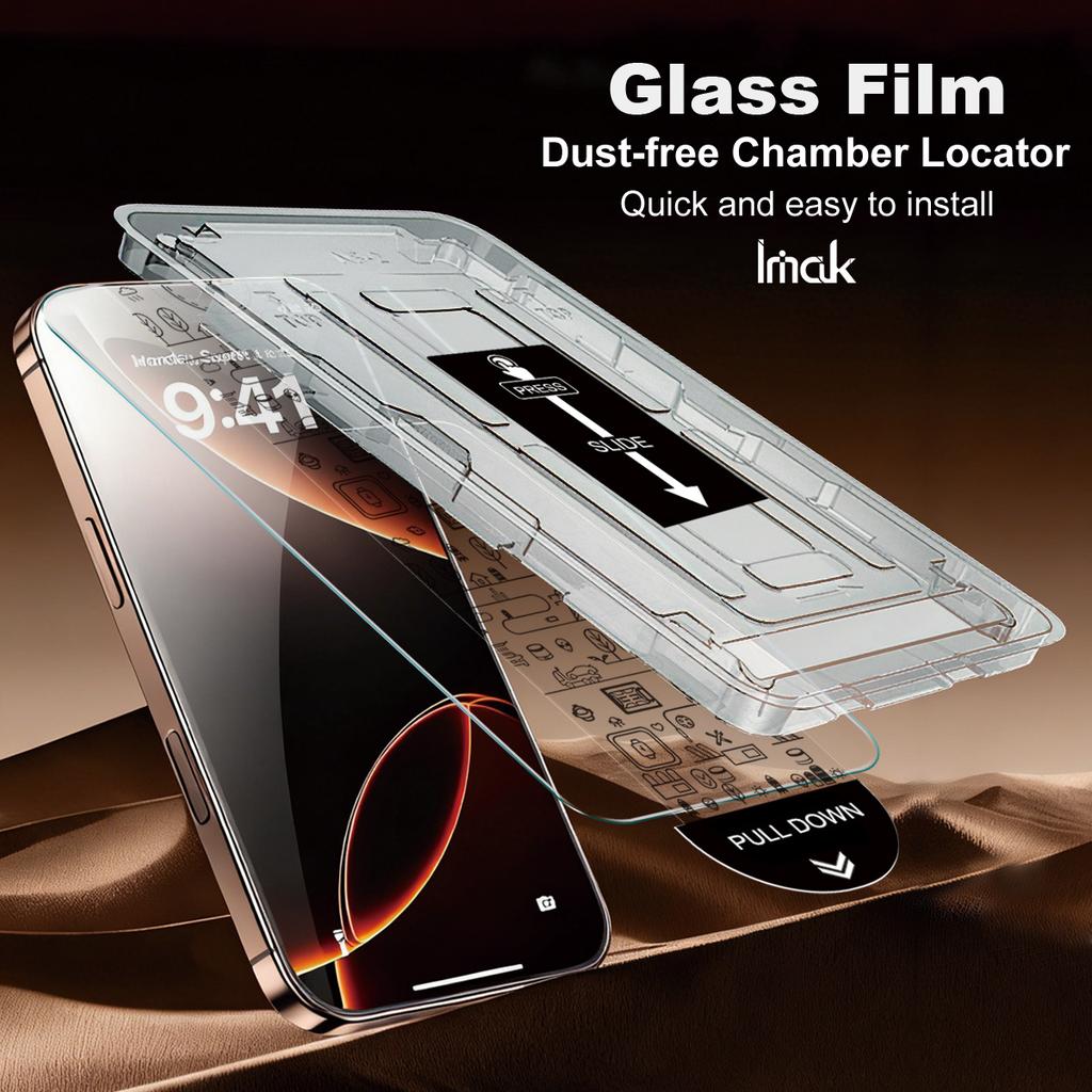 For Realme Neo 8 5G Glass IMAK Dust-free Cabin H Series Tempered Glass Film