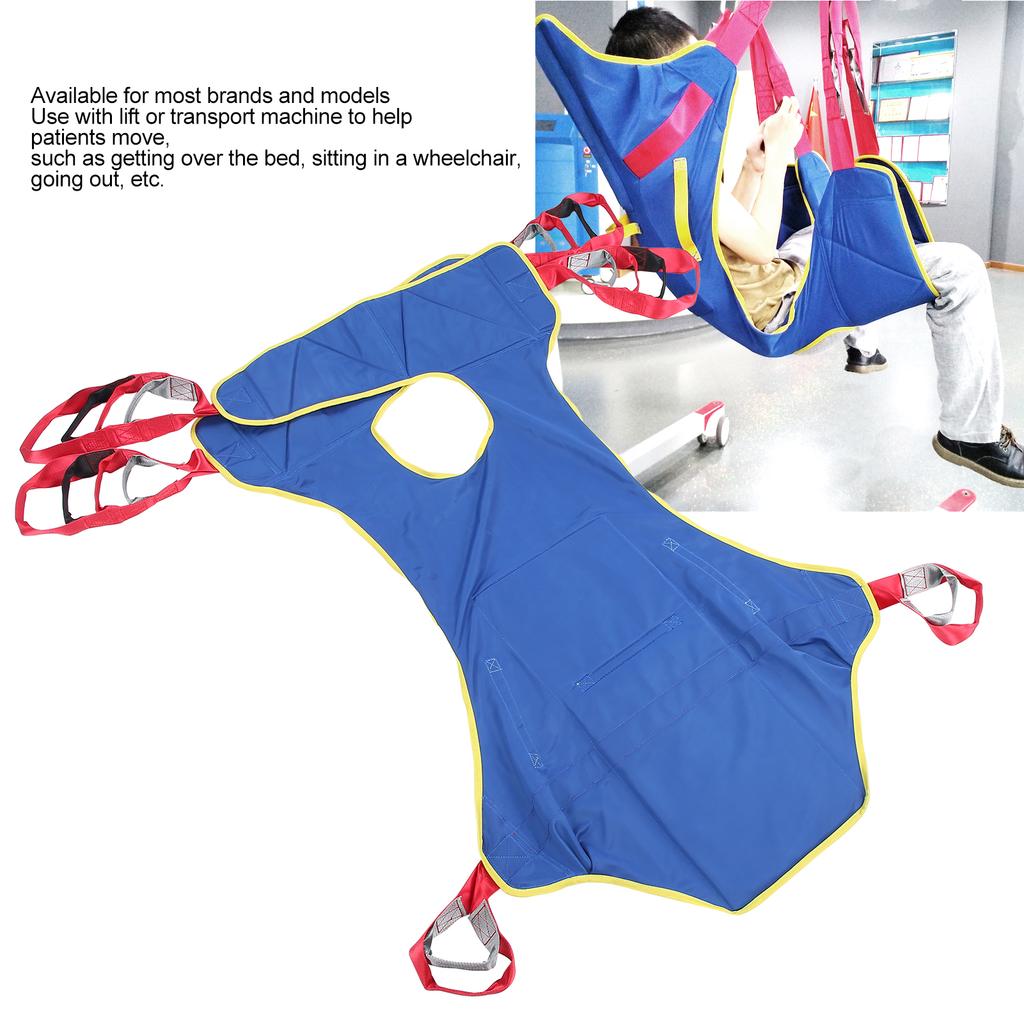Universal Patient Lift Sling Heavy Duty Transfer Belt Full Body Paralyzed Patients Aids