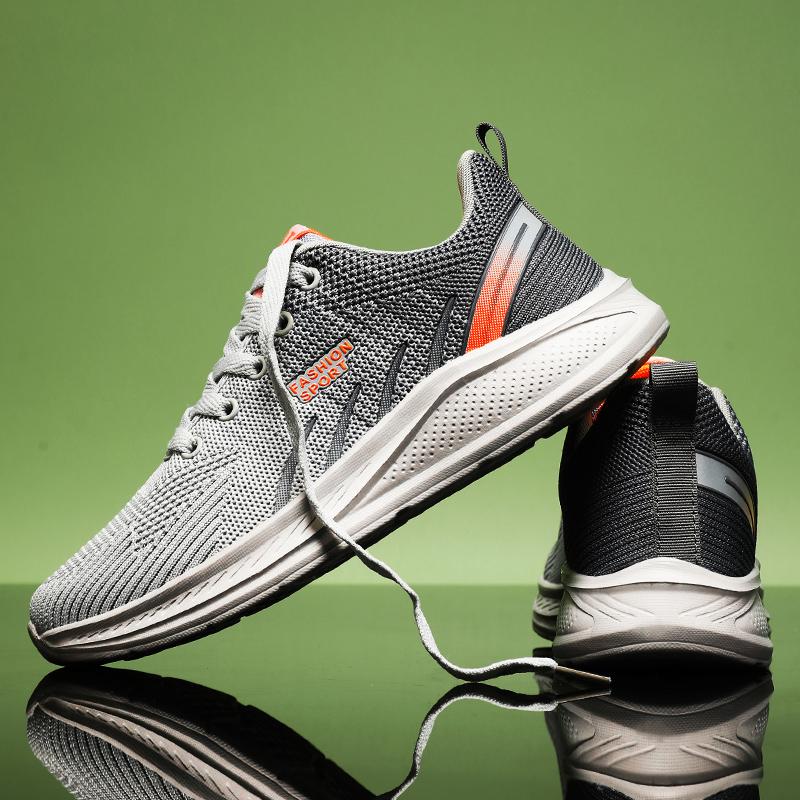 Fashion Summer Men's Sneakers High Quality Breathable Casual Shoes Outdoor Non-Slip Man Sport Shoe Lightweight Fashion Tennis Footwear