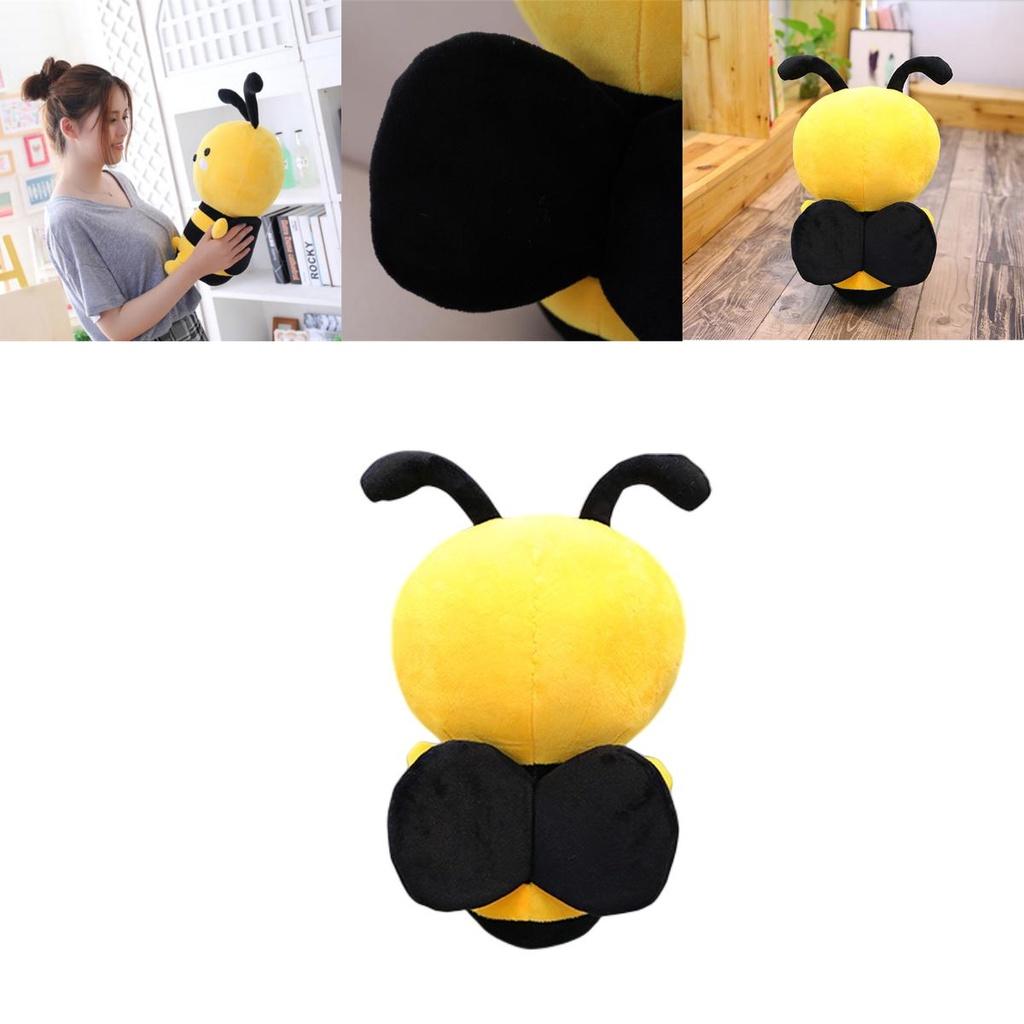 Adorable Bee Plush Toy For Kids Ultra Soft Short Plush Material For Snuggly Playtime Great Birthday Gift And Souvenir