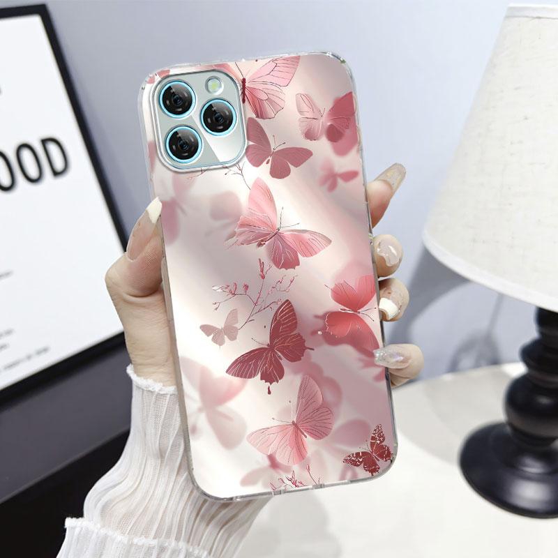 For Blackview A95 A100 A200 Pro A85 Case Protective Cover For  Blackview A80S Marble Clear Soft Silicone Phone Case Cat Fundas
