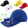 Fan Cooling Baseball Hat Outdoor Novelty Hiking Camping Solar Sun Cap for Men Women  Adjustable