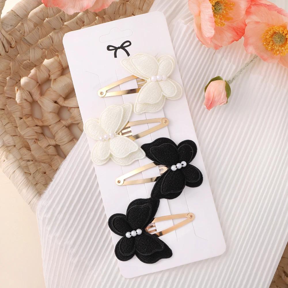 

1 Set Sweet Hair Bows Hair Clip Children s Fashion Alloy Clips Fresh Cheer Bow Hairpins Hair Bangs for Baby Girl Headwear Gift