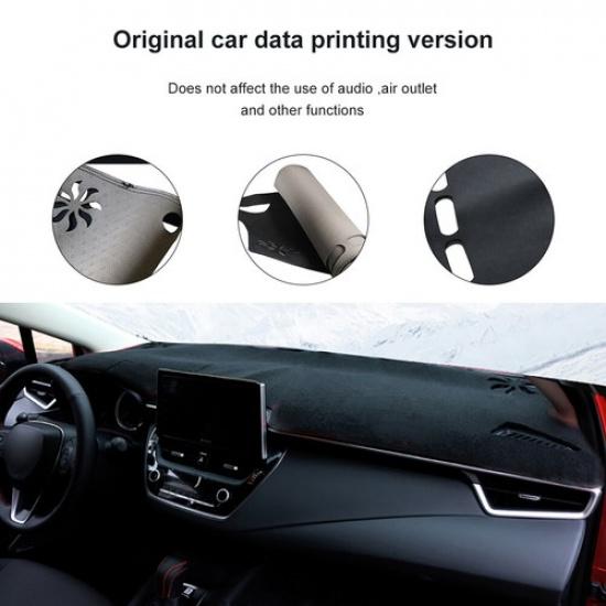 For Toyota Corolla E210 US Dashmat Dash Cover Dashboard Mat Car Interior Pad