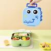 Food Container Cartoon Dinosaur Lunch Box Microwave Safe Lunch Container Food Picnic Box  Picnic