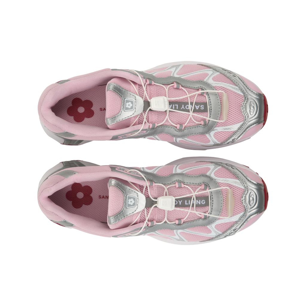 Sneakers Unisex Sandy Liang x Salomon XT-Whisper Fairy Tale Rosa Calzature-Argento L47846300